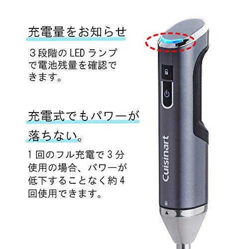 Cuisinart (クイジナート) - ハンドブレンダー コードレス 充電式 RHB